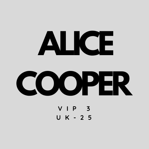 Alice Cooper UK 2025- VIP 3