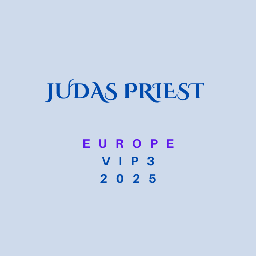 Judas Priest 2025 EU Tour VIP 3 Bundle 7/3